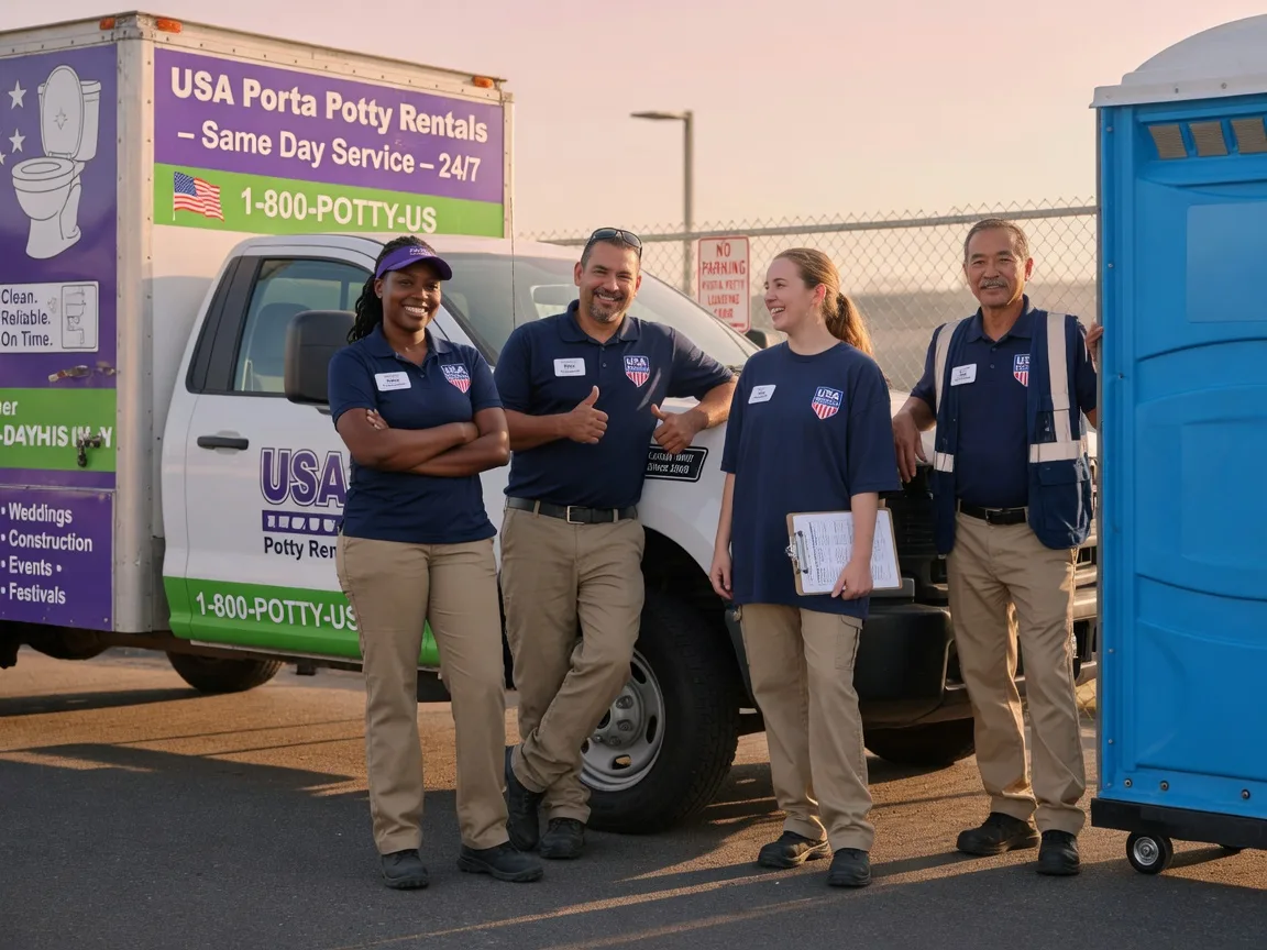 Porta Potty Rental company in Delmont, NJ